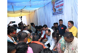 रायपुर : उप मुख्यमंत्री अरुण साव ने बाबाघाट धाम में किया रुद्राभिषेक… रायपुर : उप मुख्यमंत्री अरुण साव ने बाबाघाट धाम में किया रुद्राभिषेक…